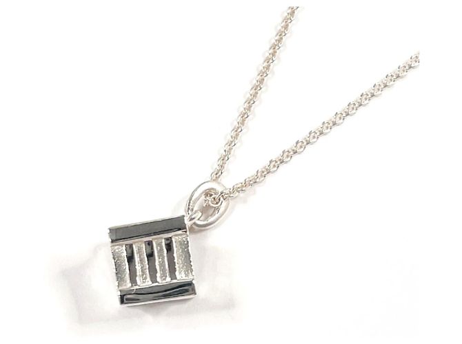 Tiffany & Co Collana Tiffany Atlas Cube Argento - vista 2