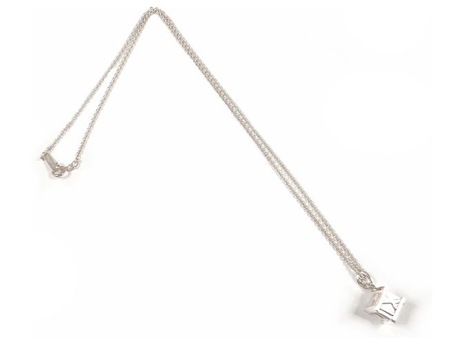 Tiffany & Co Collana Tiffany Atlas Cube Argento - vista 3
