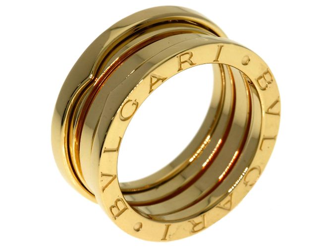 Bulgari Anello Bvlgari B.zero1 a 2 bande in oro giallo 18K - vista 2