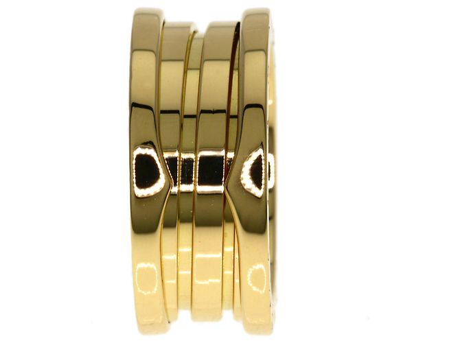 Bulgari Anello Bvlgari B.zero1 a 2 bande in oro giallo 18K - vista 3