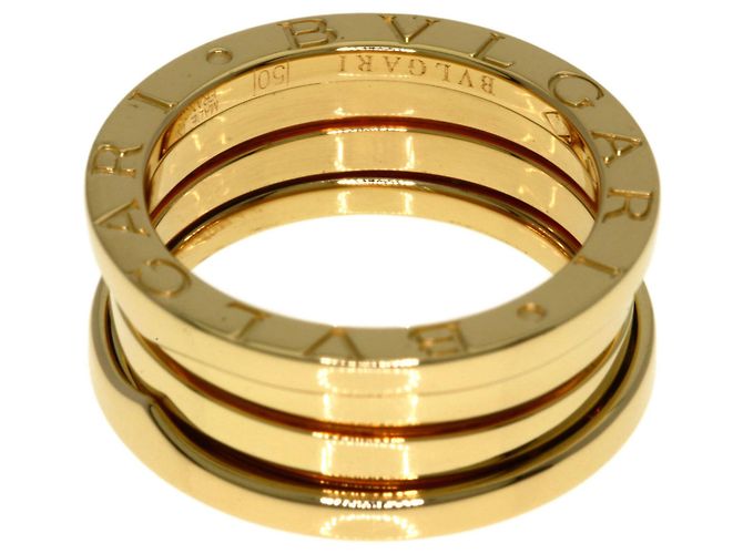 Bulgari Anello Bvlgari B.zero1 a 2 bande in oro giallo 18K - vista 4