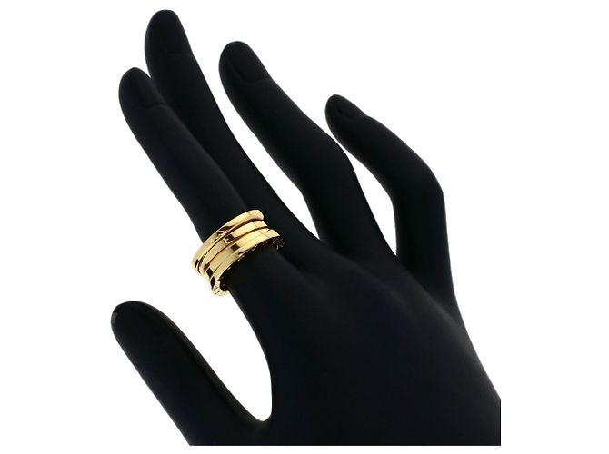 Bulgari Anello Bvlgari B.zero1 a 2 bande in oro giallo 18K - vista 5