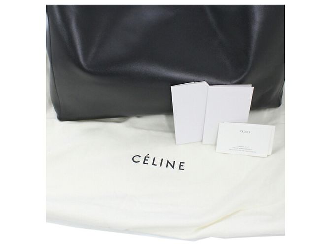 Céline Celine Horizontal Cabas Tote Bag Schwarz - Ansicht 12
