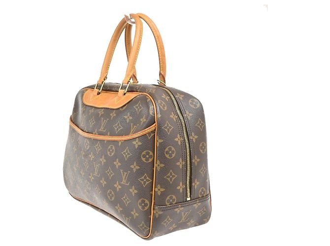 Louis Vuitton Deauville Monogram 34 Marrone - vista 3