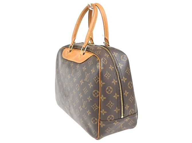 Louis Vuitton Deauville Monogram 34 Marrone - vista 4
