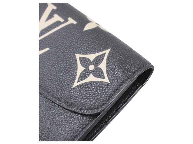 Cartera bi-fold Louis Vuitton Monogram Empreinte Giant Negro Beige Monograma - vista 4
