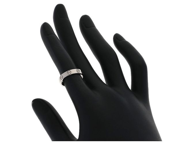 Anillo Mini Love Cartier en oro blanco de 18K - vista 5