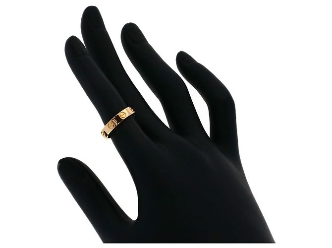 Anello Cartier Mini Love in oro rosa 18K - vista 5