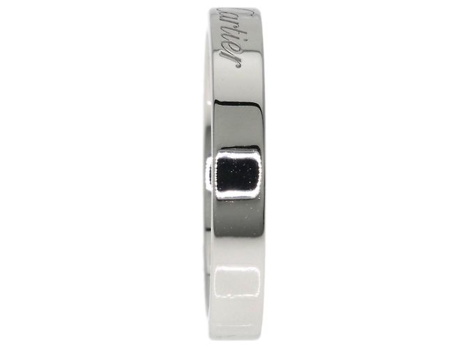 Cartier C de #50 Ring aus Platin - Ansicht 3