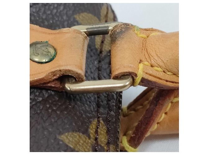 Borsa a mano Louis Vuitton Nano Speedy Marrone - vista 5