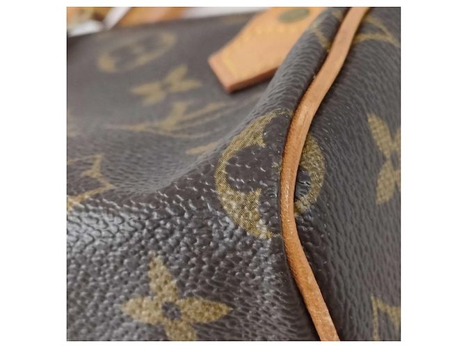 Borsa a mano Louis Vuitton Nano Speedy Marrone - vista 7