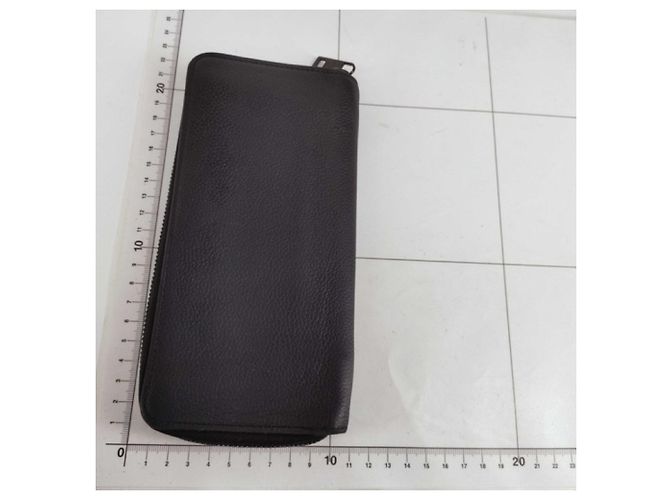 Louis Vuitton Long Wallet Aerogram Zippy Vertical Black - view 2