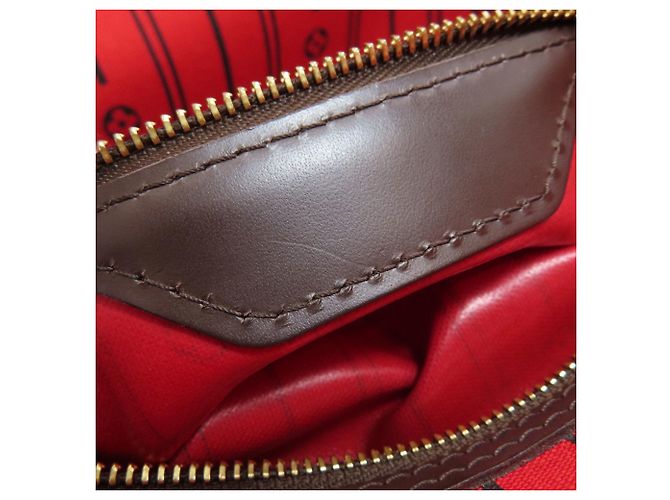Bolso Tote Louis Vuitton Neverfull PM Damier ebene - vista 10