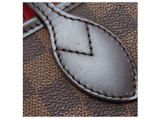 Bolso Tote Louis Vuitton Neverfull PM Damier ebene - vista 11