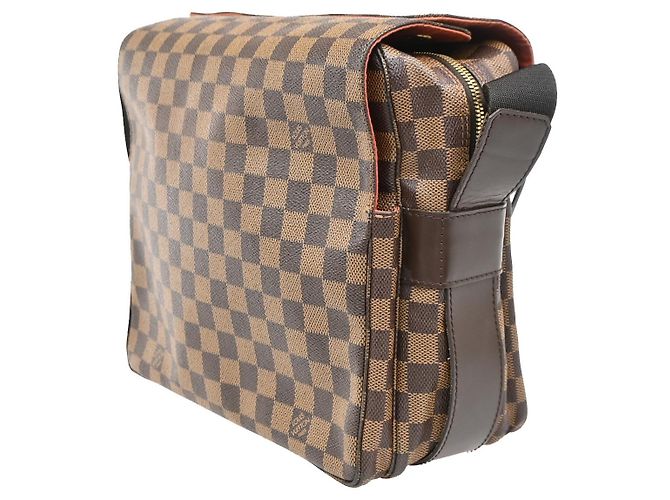 Louis Vuitton Naviglio Damier Marrone - vista 3