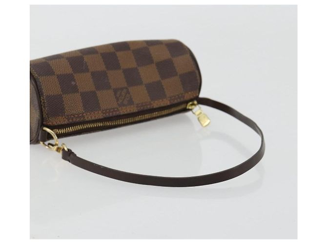 Louis Vuitton Papillon Pochette Damier Marrone - vista 7