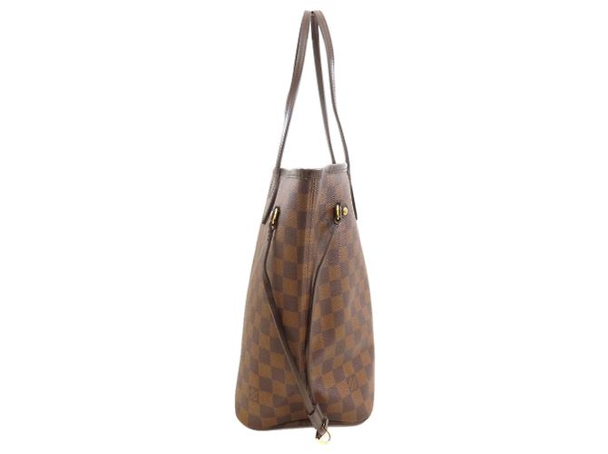 Borsa Tote Louis Vuitton Neverfull MM Damier ebene - vista 3