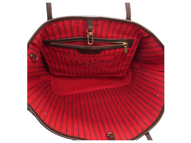 Borsa Tote Louis Vuitton Neverfull MM Damier ebene - vista 5