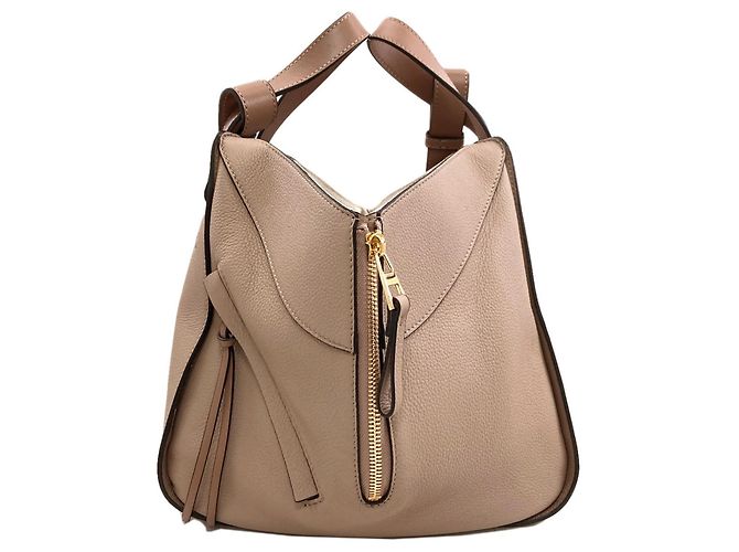 Borsa a mano 2-Way Loewe Hammock Medium Marrone - vista 3