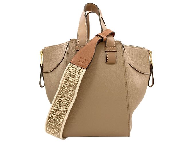 Loewe Hammock Compact 2-Way Handtasche Braun - Ansicht 2