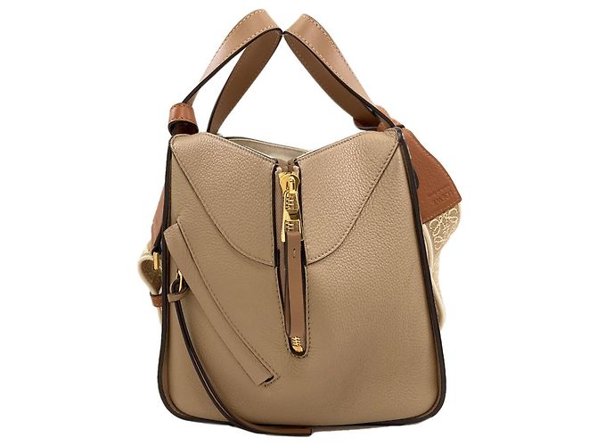 Loewe Hammock Compact 2-Way Handtasche Braun - Ansicht 3