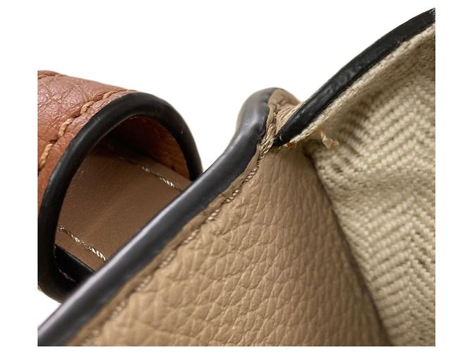 Loewe Hammock Compact 2-Way Handtasche Braun - Ansicht 8