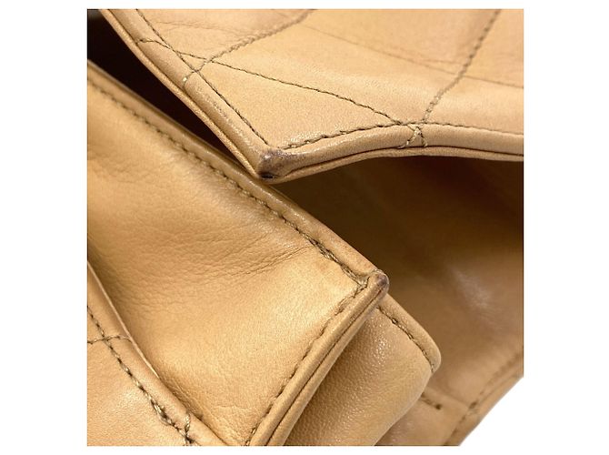 Borsa Chanel Matelassé Beige - vista 13