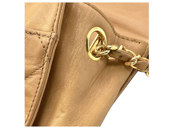 Borsa Chanel Matelassé Beige - vista 14