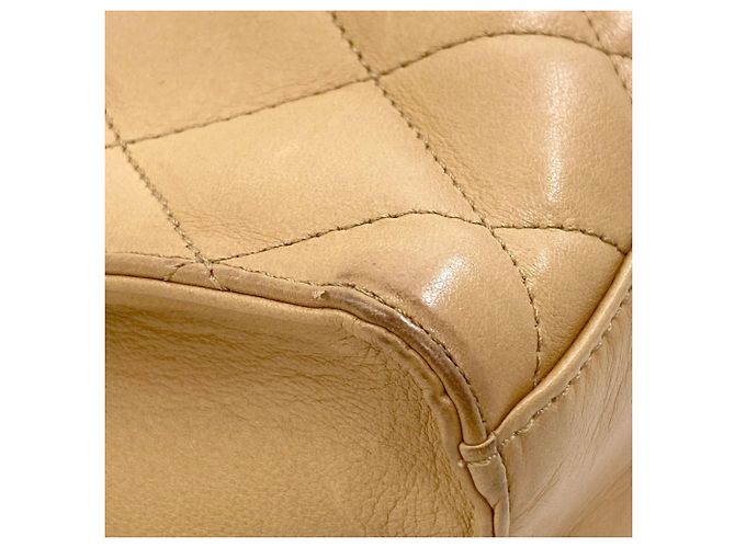 Borsa Chanel Matelassé Beige - vista 18