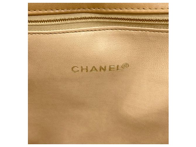 Borsa Chanel Matelassé Beige - vista 6