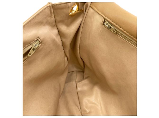 Borsa Chanel Matelassé Beige - vista 8
