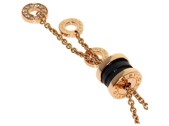 Bulgari Collana Bvlgari B.zero1 Element in ceramica e diamanti - vista 2