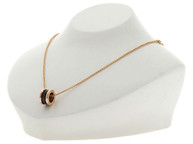 Bulgari Collana Bvlgari B.zero1 in ceramica nera e oro rosa 18K - vista 6