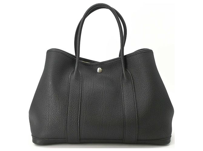 Hermès Borsa Hermes Garden PM Negonda in Nero - vista 2