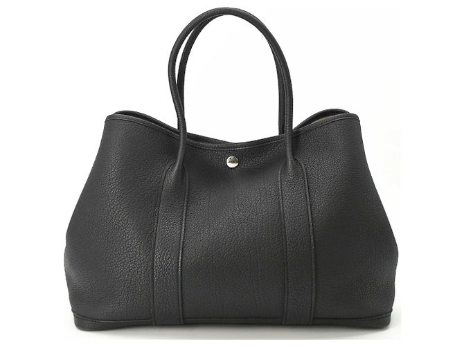 Hermès Borsa Hermes Garden PM Negonda in Nero - vista 3