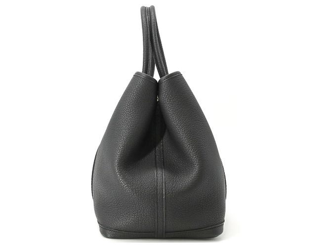 Hermès Borsa Hermes Garden PM Negonda in Nero - vista 4