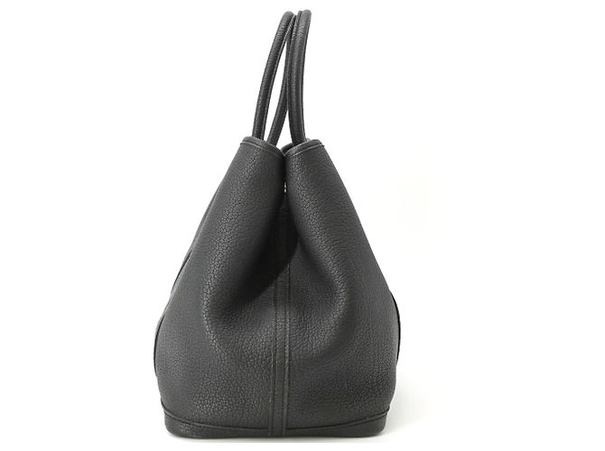 Hermès Borsa Hermes Garden PM Negonda in Nero - vista 5