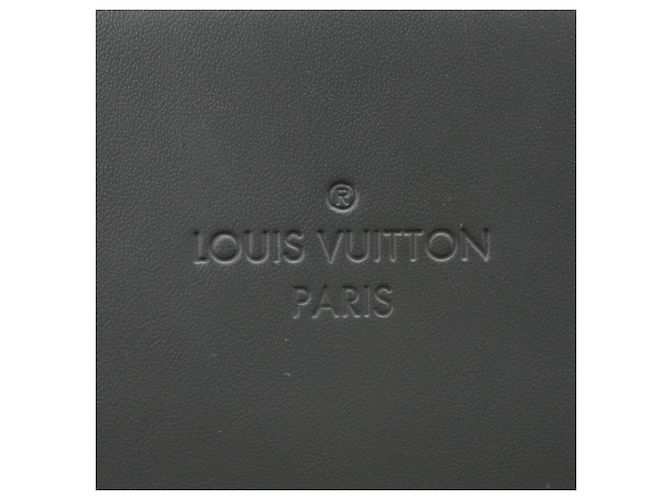 Borsa Louis Vuitton Damier Graphite Cabas Voyage Blu navy - vista 7