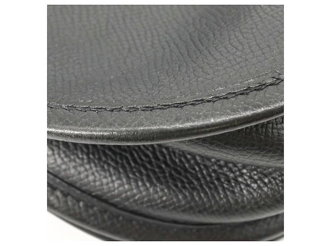 Hermès Borsa a tracolla Hermes Evelyne 2PM in pelle Epsom nera Nero - vista 13