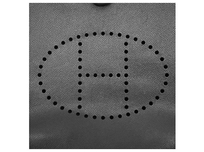 Hermès Borsa a tracolla Hermes Evelyne 2PM in pelle Epsom nera Nero - vista 6