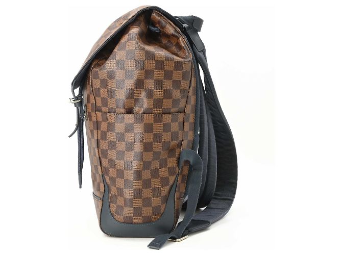 Zaino Louis Vuitton Damier Runner Marrone - vista 4