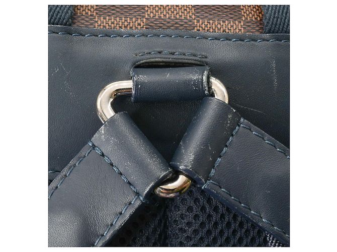 Zaino Louis Vuitton Damier Runner Marrone - vista 9
