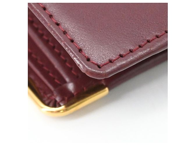 Cartera bi-fold Cartier Must Line Burdeos - vista 16