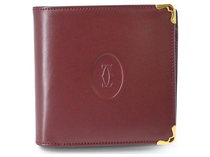 Cartera bi-fold Cartier Must Line Burdeos - vista 2