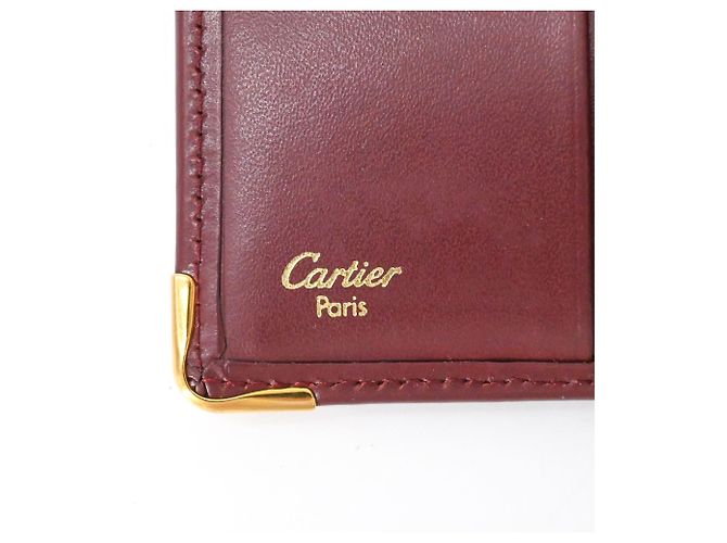 Cartera bi-fold Cartier Must Line Burdeos - vista 8