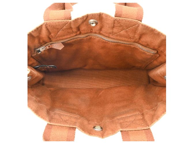 Hermès Borsa Fourre-Tout PM Hermes Marrone - vista 9