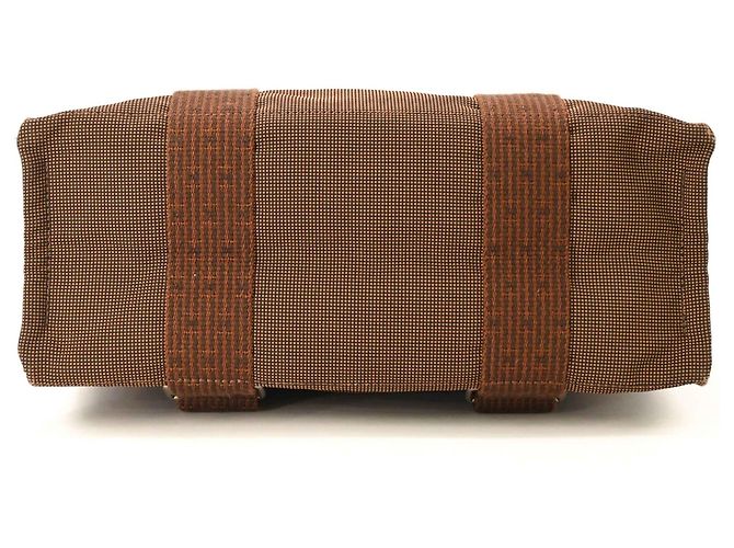 Hermès HERMES Herline Ad MM Nylon Canvas Tote Backpack Braun - Ansicht 5