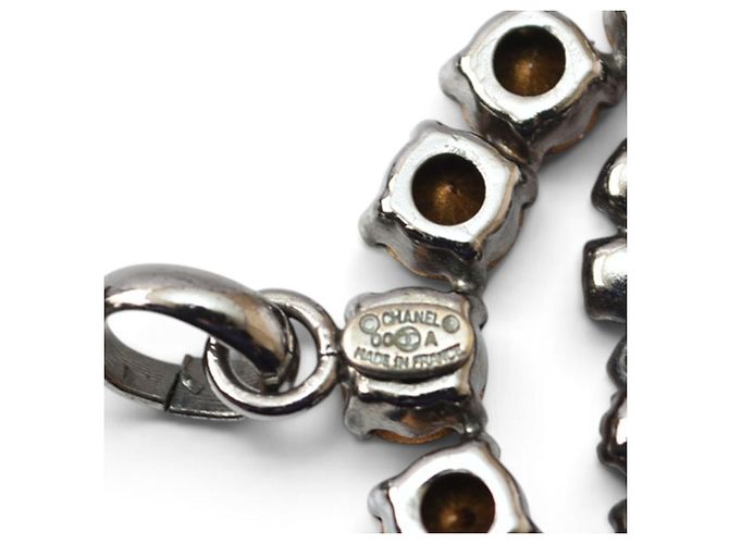 Charm pendente Chanel rosa e argento - vista 5