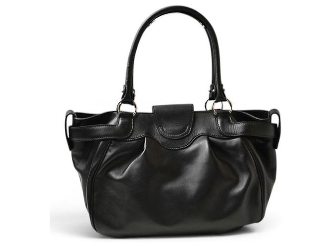 Gancini Borsa Tote Salvatore Ferragamo Nera Nero - vista 5