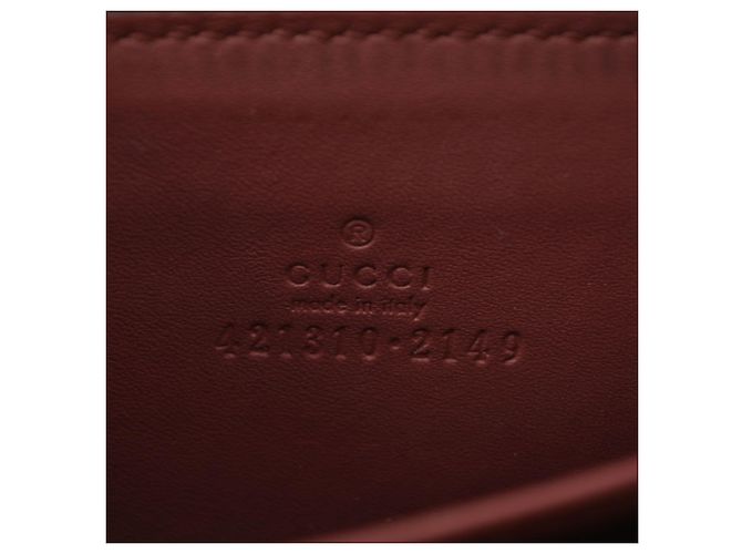 Cartera larga Gucci rosa - vista 5